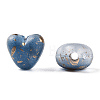 Transparent Frosted Spray Painted Acrylic Beads X1-FACR-TAC0004-02E-2