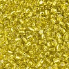 6/0 Round Silver Lined Round Hole Glass Seed Beads X-SEED-A005-4mm-30-3