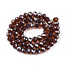Electroplate Glass Beads Strands EGLA-A044-T8mm-A02-3