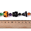 Halloween Theme Handmade Lampwork Beads Strands LAMP-N028-17A-4