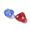 Handmade Transparent Lampwork Beads BLOW-D300-07A-3