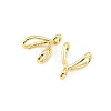 SHEGRACE Brass Ice Pick Pinch Bails XGRQ1R905-350G-2