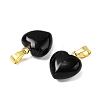 Natural Obsidian Pendants G-I311-A46-G-2