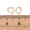 Brass Open Jump Rings KK-G604-08G-22-4