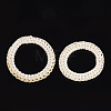 Handmade Reed Cane/Rattan Woven Linking Rings WOVE-T005-25-2