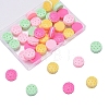 40Pcs 4 Colors Resin Decoden Cabochons RESI-CJ0001-139-4