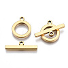 201 Stainless Steel Toggle Clasps STAS-Q241-007G-NF-2