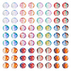 12 Colors Crackle Glass Beads CCG-TA0002-05B-2