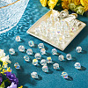 60Pcs 2 Colors Electroplate Glass Beads EGLA-TADJ0001-19E-6
