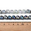 Anti-Tarnish Electroplate Glass Beads Strands GLAA-N064-10mm-01-4