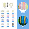  180G 12 Color Luminous Frosted Glass Beads FGLA-TA0001-02-10