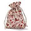 Cotton Gift Packing Pouches Drawstring Bags ABAG-B001-01B-05-1