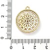 Brass Micro Pave Cubic Zirconia Pendants KK-L229-074G-3