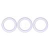 3Pcs Ring Silicone Focal Beads JX895B-01-1