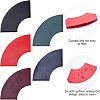 5Pcs 5 Colors Leather Corner Bookmark FIND-CA0004-58-5