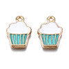 Alloy Enamel Pendants ENAM-S121-127E-3