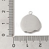 304 Stainless Steel Pendants STAS-B074-08P-04-3