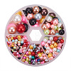 1Box ABS Plastic Imitation Pearl Dome Cabochons SACR-PH0001-M-1