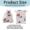 Kissitty 50Pcs 10 Styles Cotton & Linen Christmas Gift Bags ABAG-KS0001-05-13