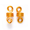 Aluminum Hair Braid Dreadlock Beads ALUM-S017-001A-2