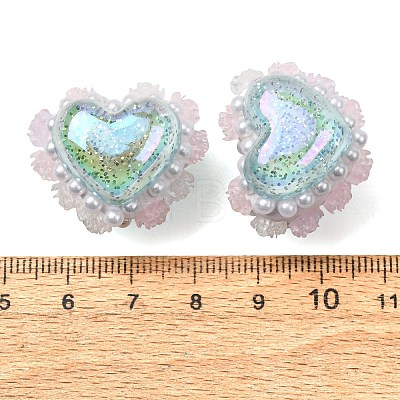 Rwsin & ABS Imitation Pearl & Polymer Clay Beads RE-CBA1913-01A-1