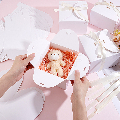 30 Sets Square Paper Gift Boxes CON-PH0003-47-1