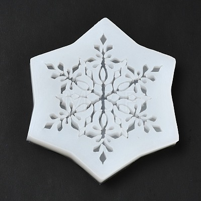 DIY Snowflake Food Grade Silicone Molds DIY-I103-02-1