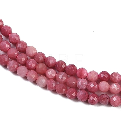 Natural Rhodonite Beads Strands G-P553-G06-01-1