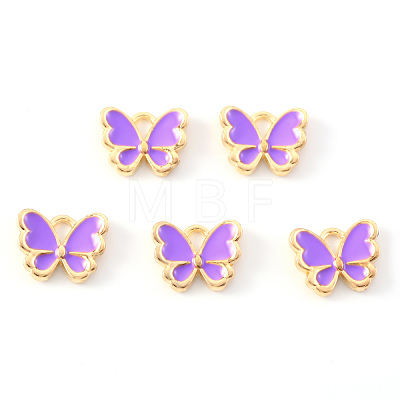 Alloy Enamel Charms ENAM-S121-070E-1