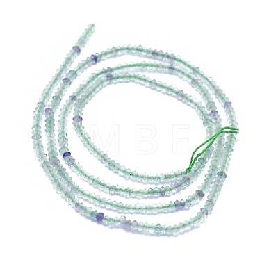 Natural Fluorite Beads Strands G-E530-14D-1