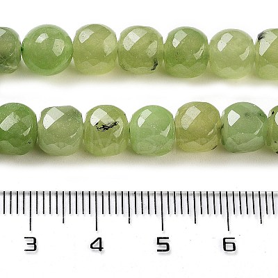 Natural Prehnite Beads Strands G-H028-A05-01-1