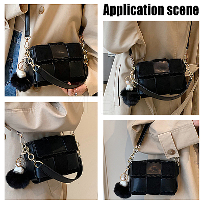 DIY PU Leather Braided Women's Crossbody Handbag Making Kits DIY-WH0349-47A-1