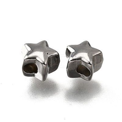 304 Stainless Steel Beads STAS-V009-03P-1