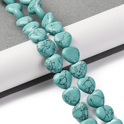 Synthetic Turquoise Beads Strands G-I372-A07-01-1