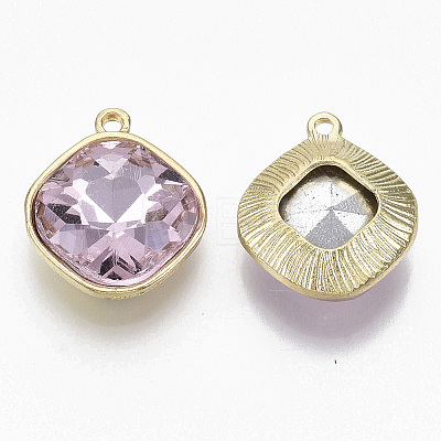 Golden Plated Alloy Pendants X-PALLOY-N154-03D-1