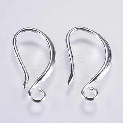 Brass Earring Hooks KK-F737-51-RS-1