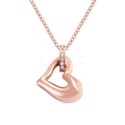 Stainless Steel Pendant Necklaces PW-WGC497A-01-1