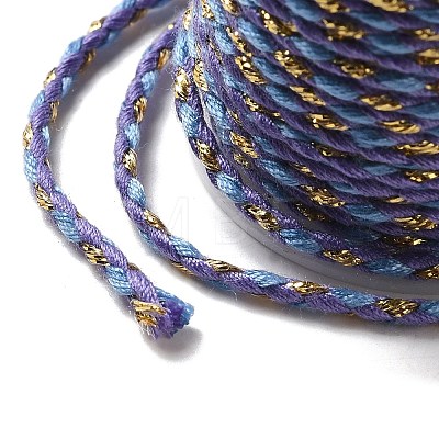 4-Ply Polycotton Cord Metallic Cord OCOR-Z003-D107-1