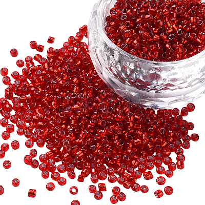 3000Pcs Glass Seed Beads SEED-PA0001-29A-01-1