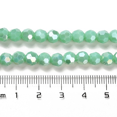 Opaque Glass Beads Stands X-EGLA-A035-P6mm-B14-1