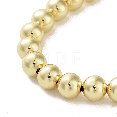 Brass Beaded Necklaces NJEW-L170-08B-G-1