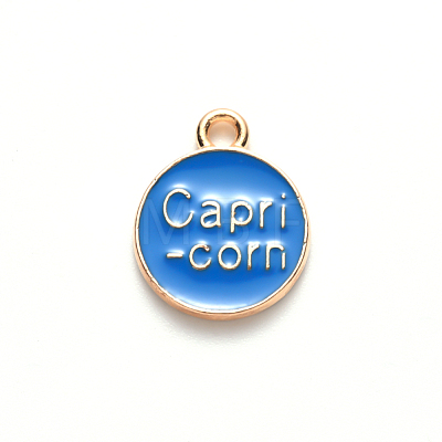 Alloy Enamel Pendants ENAM-S124-01A-02E-1