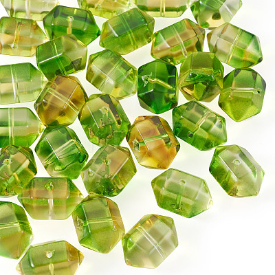 30Pcs Transparent Handmade Lampwork Beads LAMP-TADJ0001-12I-1
