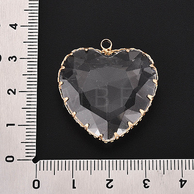 Transparent Glass Pendants KK-N283-01L-G-1