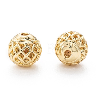 Alloy Hollow Beads X1-PALLOY-P238-07G-RS-1