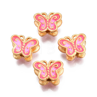 Alloy Enamel Beads KK-N238-085A-1