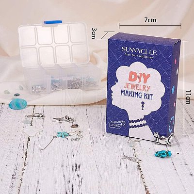 DIY Ocean Theme Earring Making DIY-SC0008-63-1