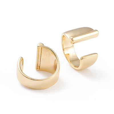 Brass Cuff Rings RJEW-L097-06I-1