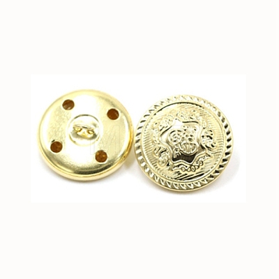 4-Hole Brass Buttons BUTT-WH0017-23A-03-1