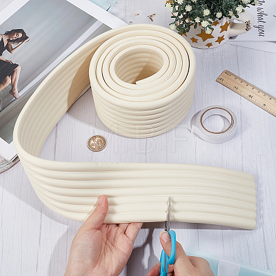 NBR Foam Anticollision Strip AJEW-GF0014-63B-1